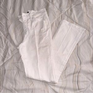 Express Women's White Flare Jeans‎